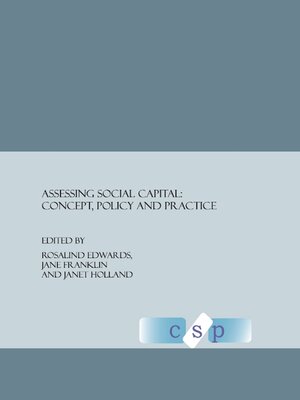cover image of Assessing Social Capital